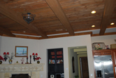 wood ceiling box beams